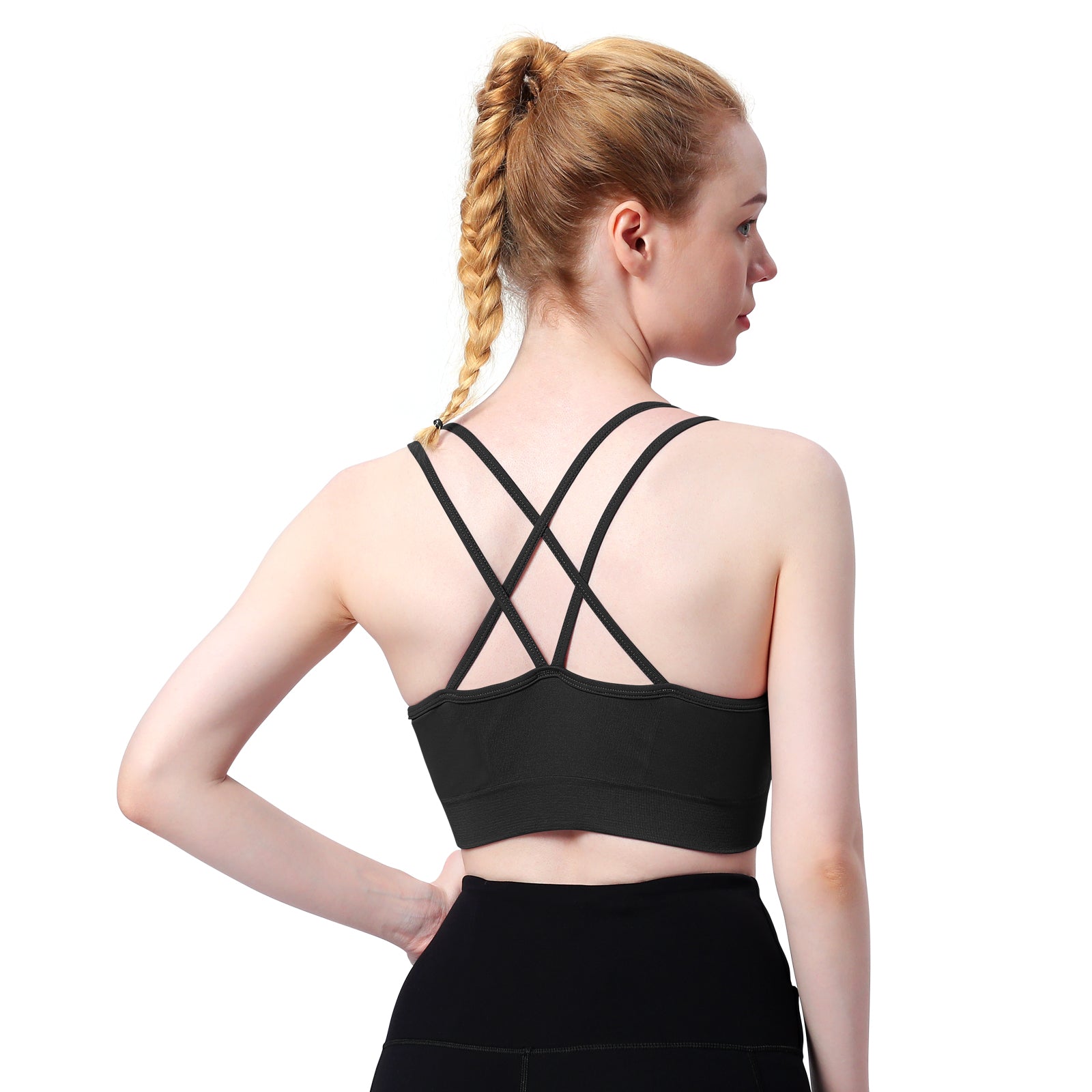 Cross Back Sports Bra