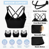 Cross Back Sports Bra