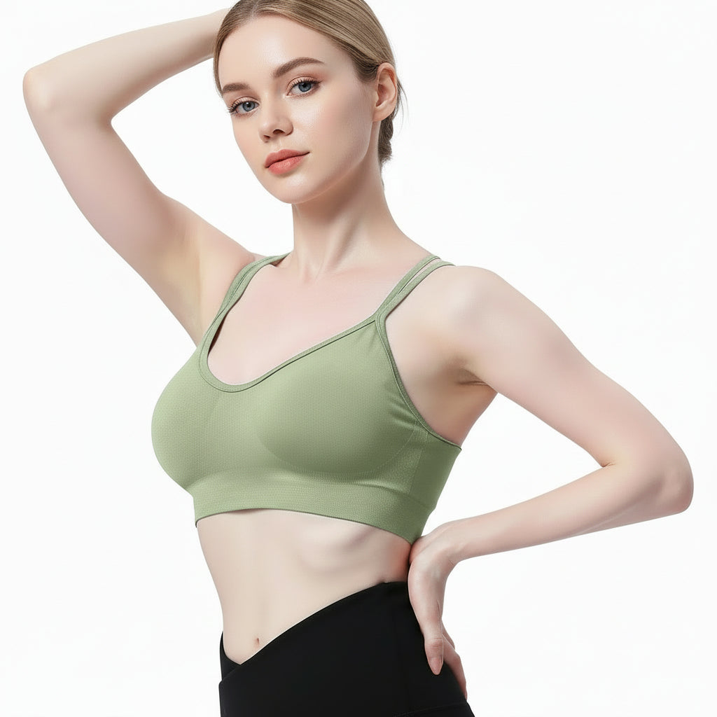Cross Back Sports Bra