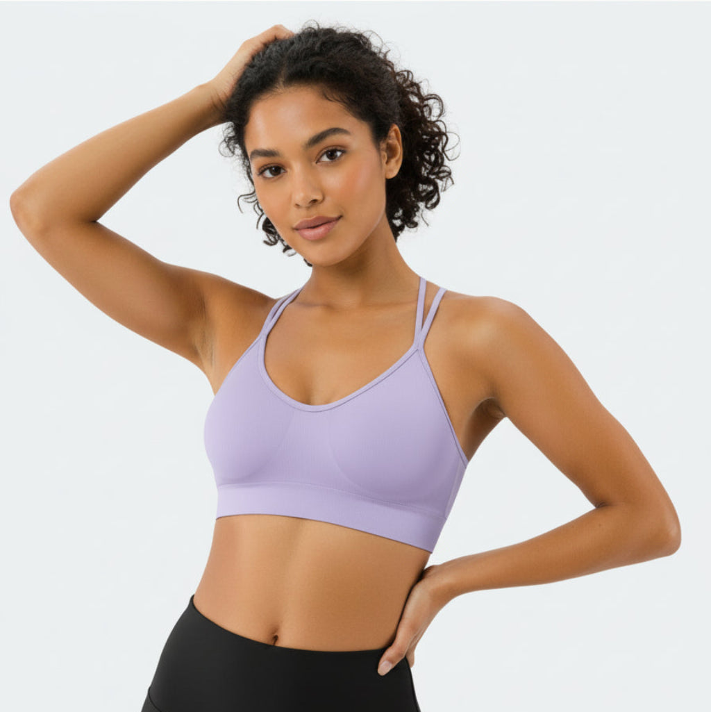 Cross Back Sports Bra