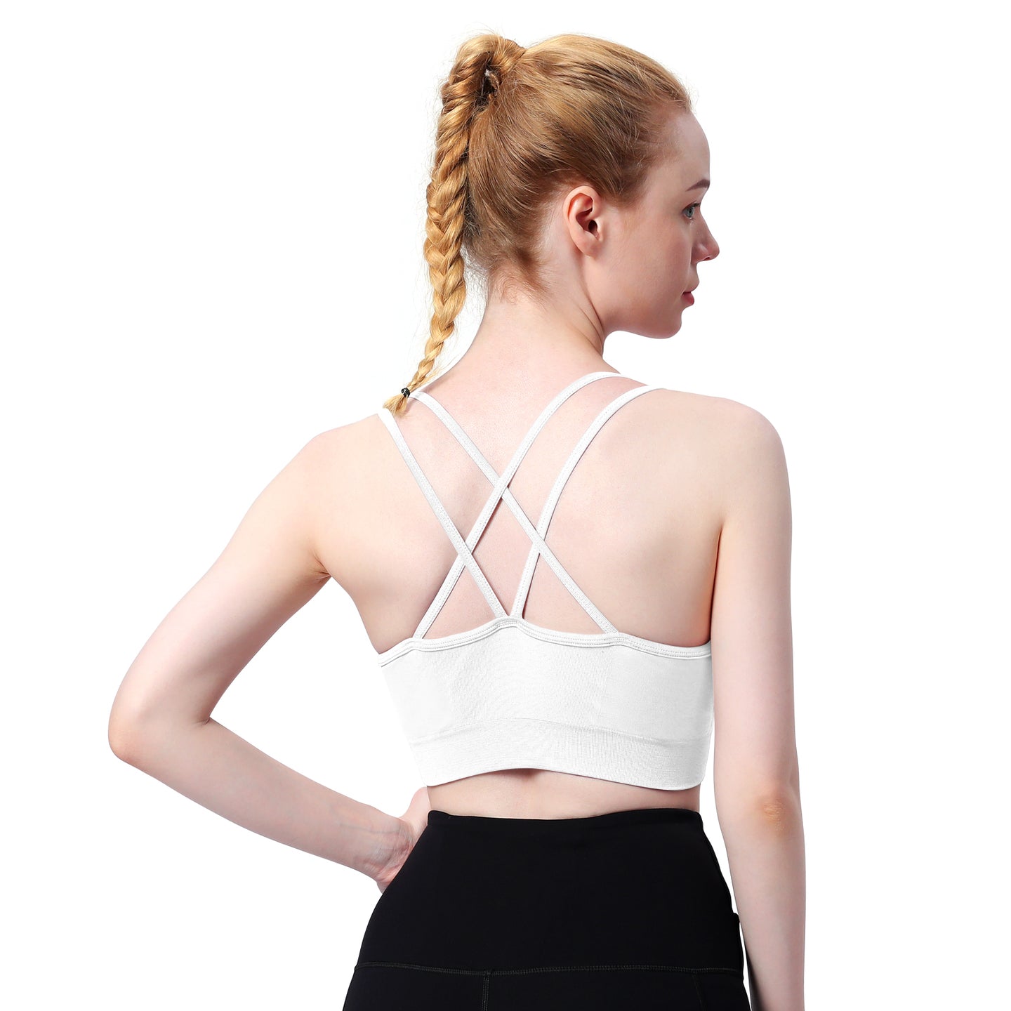 Cross Back Sports Bra