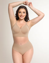 Deep V Wireless Comfortable Bra