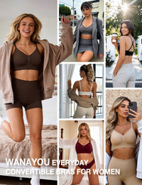Deep V Wireless Comfortable Bra