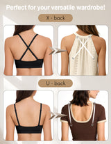 Deep V Wireless Comfortable Bra