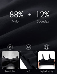 Deep V Wireless Comfortable Bra