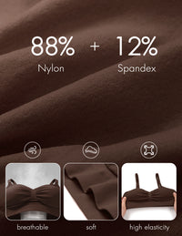 Deep V Wireless Comfortable Bra
