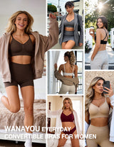 Deep V Wireless Comfortable Bra
