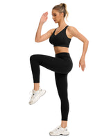 Front Zip High Support Sports Bra