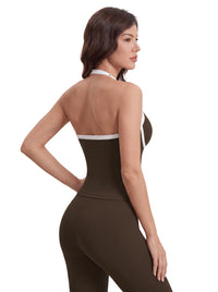 Halter Crop Tank Tops