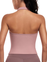 Halter Tank Top Yoga Workout Camisole