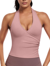 Halter Tank Top Yoga Workout Camisole