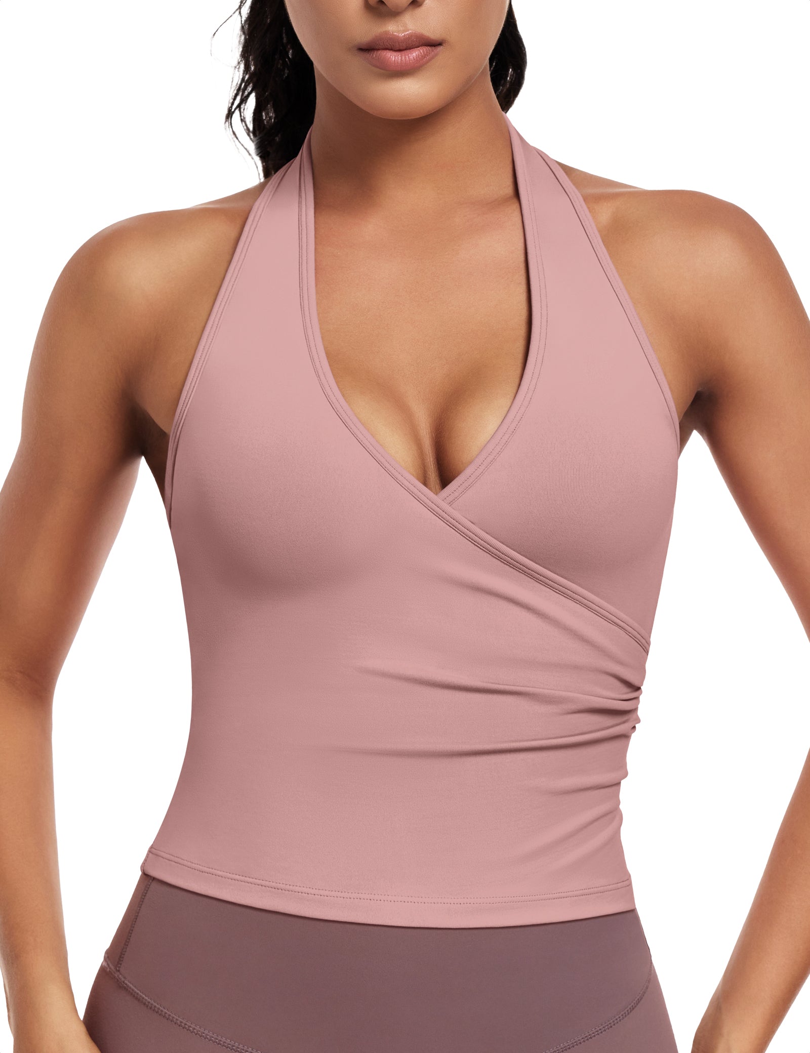 Halter Tank Top Yoga Workout Camisole