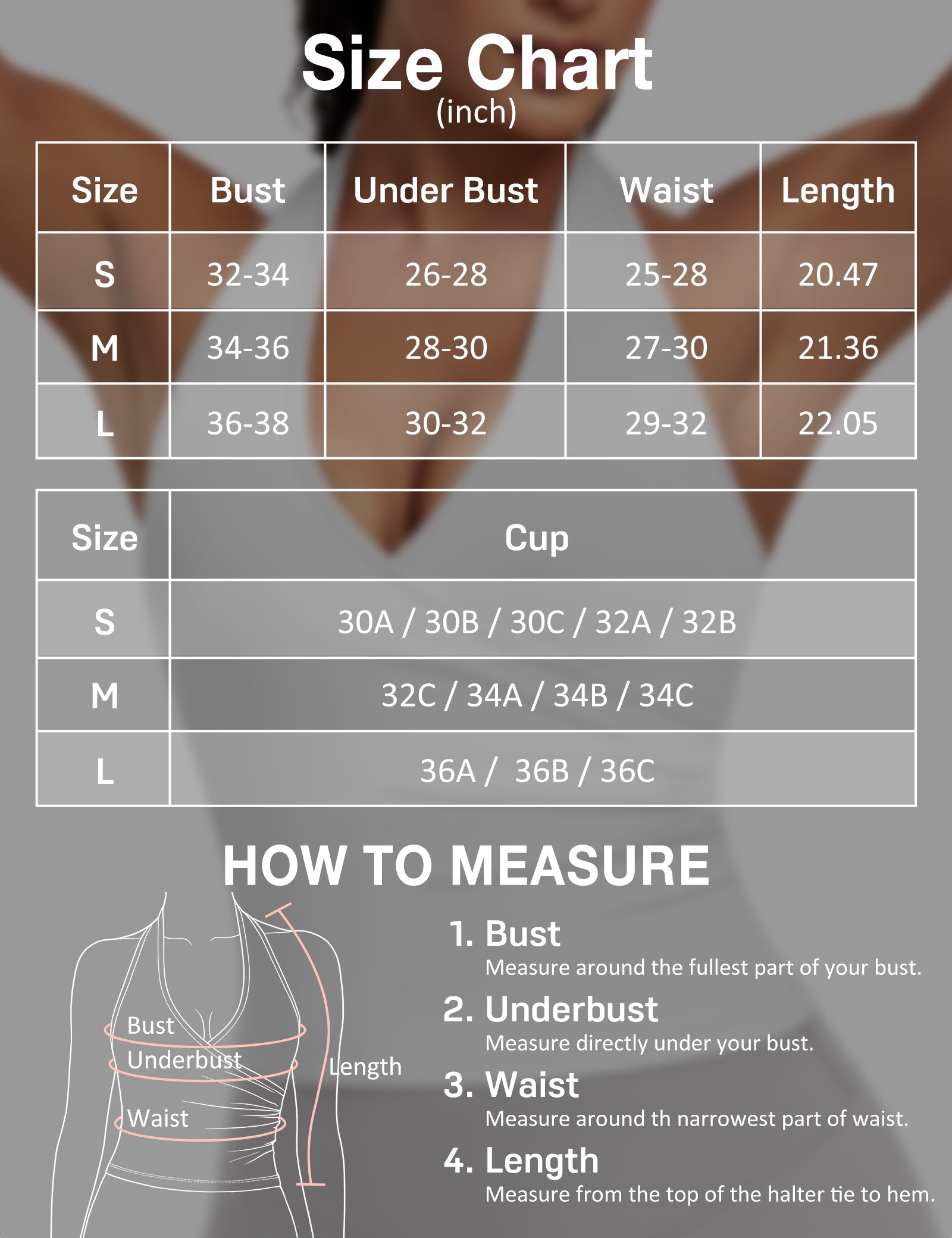 Halter V-Neck Wrap Workout Tank Top