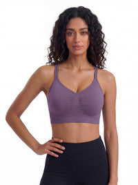Seamless Crisscross Sports Bra