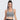 Sports Bras for Women High Support Ribbed Strappy Running Sports Bra Grey