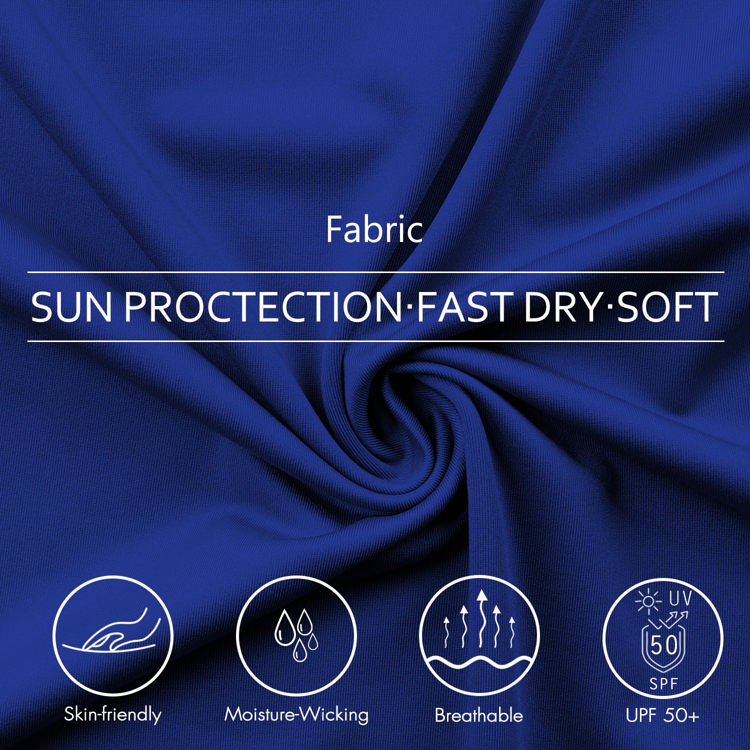 Women's Shirt Long Sleeve Dry Fit Workout Tops Blue