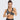Zip Front Racerback Sports Bra Grey