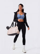 cross-back sports bra