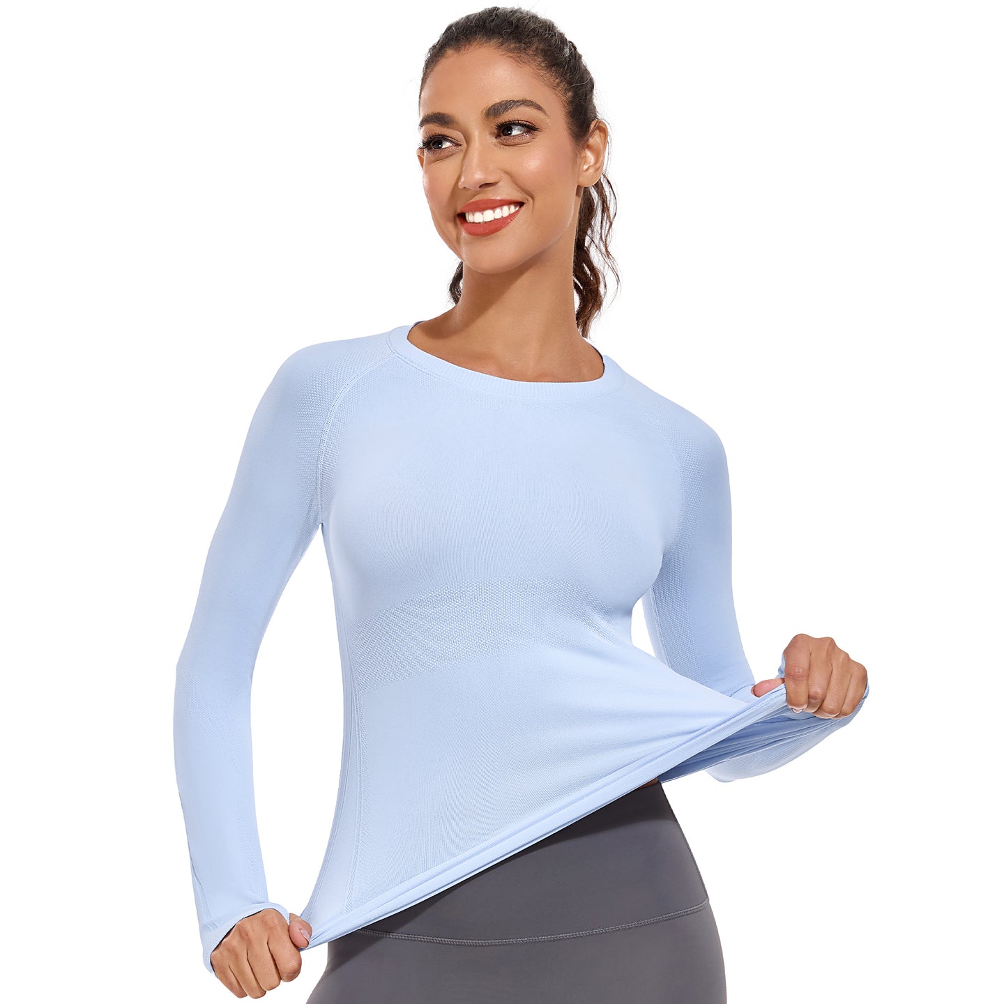 Seamless Thumbhole Long Sleeve